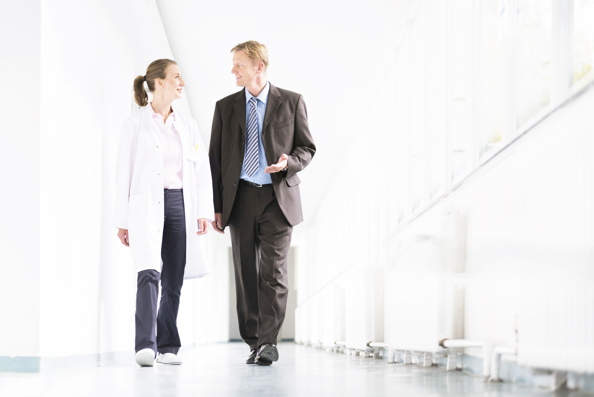 Nurse and businessman