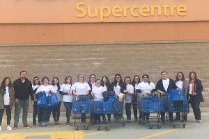 Donation event during the Millennial Summit